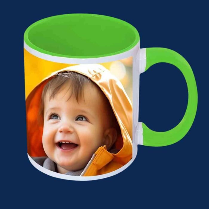 Customized Photo Mug – Personalized Gift with Inner Color Cup