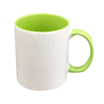 Handle & Inner Light Green Color Mug