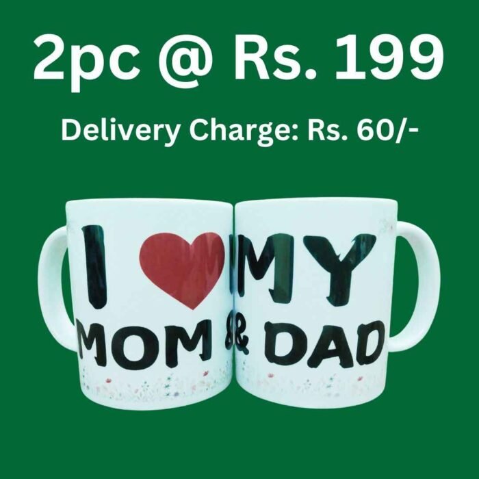 I love Mom & Dad Mug